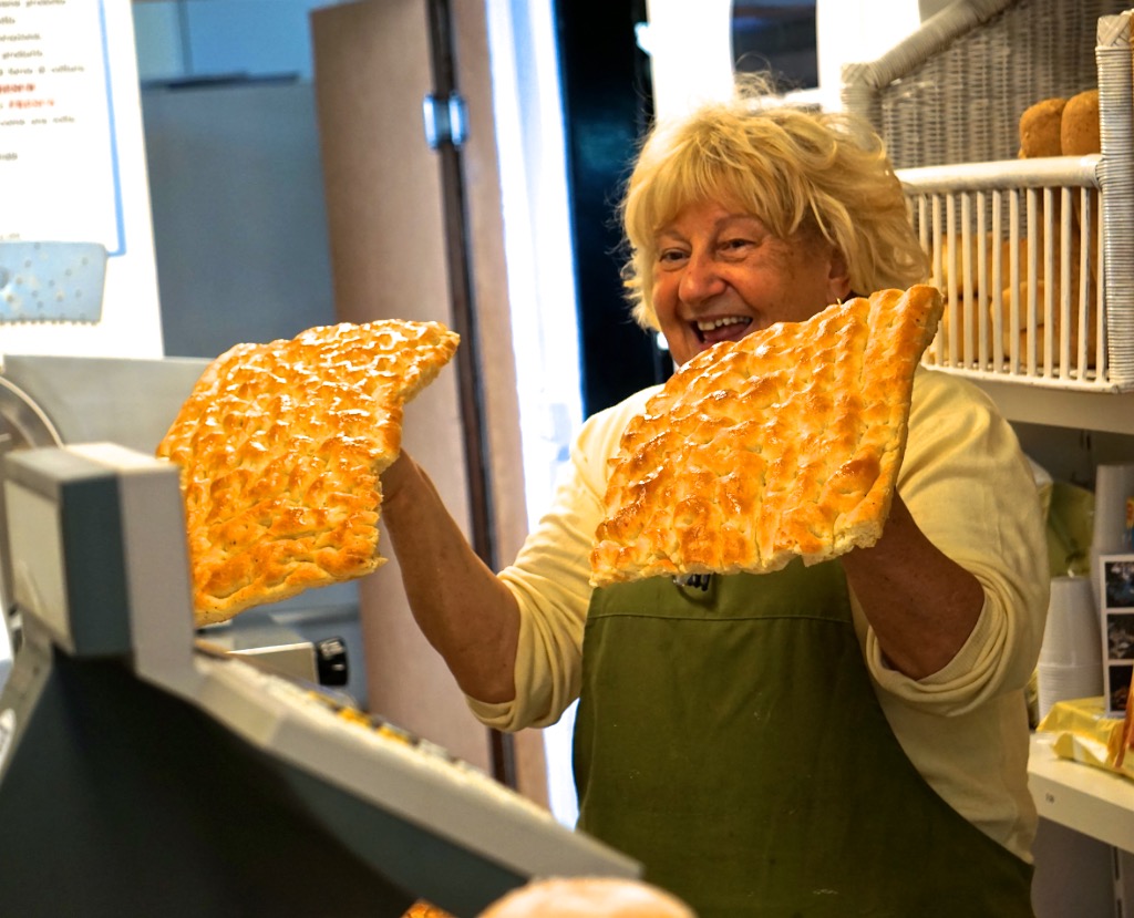 Focattia Bread, Portofino