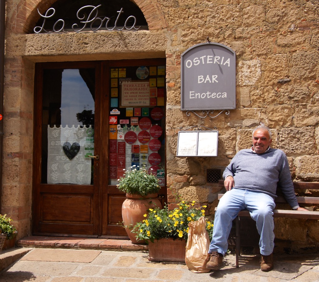 La Porta Restaurant in Monticchiello