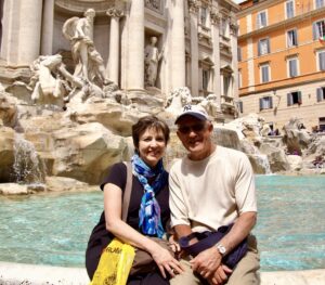 2 Loves at Trevi Fountain!