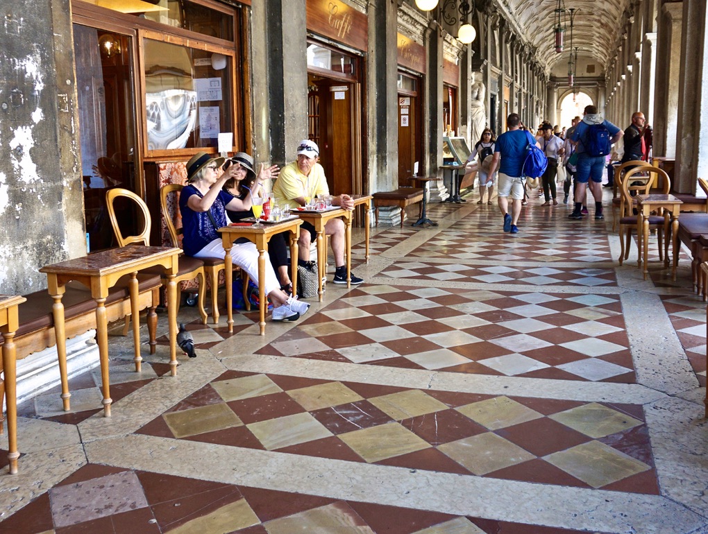 St Mark's Square - a time to rest