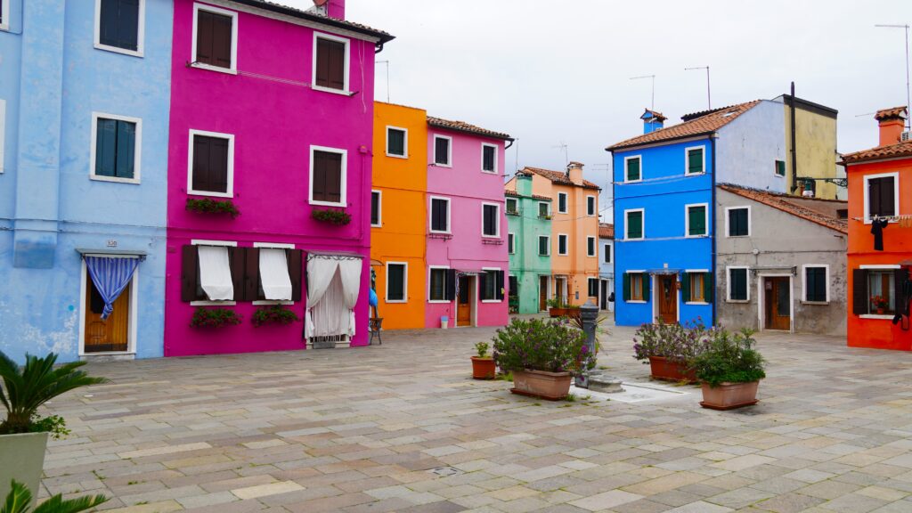 The Burano Colorful Homes