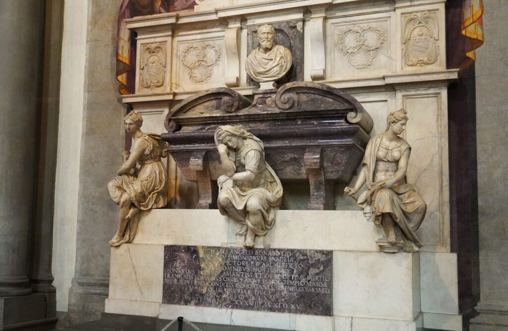 The Tome of Michelangelo in Basilica of Santa Croce