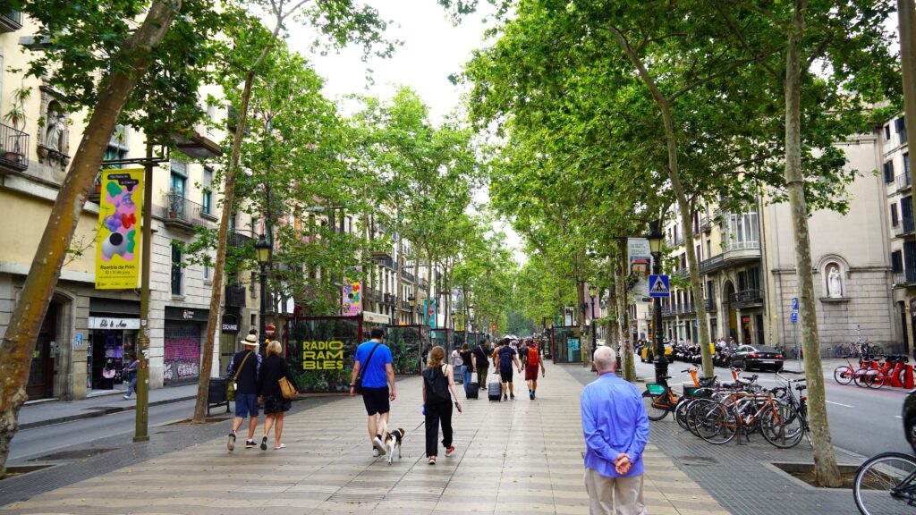 La Rambla in Barcelona