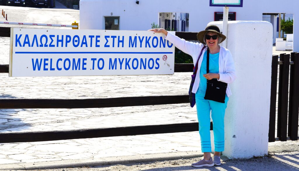 Jane ready for Mykonos