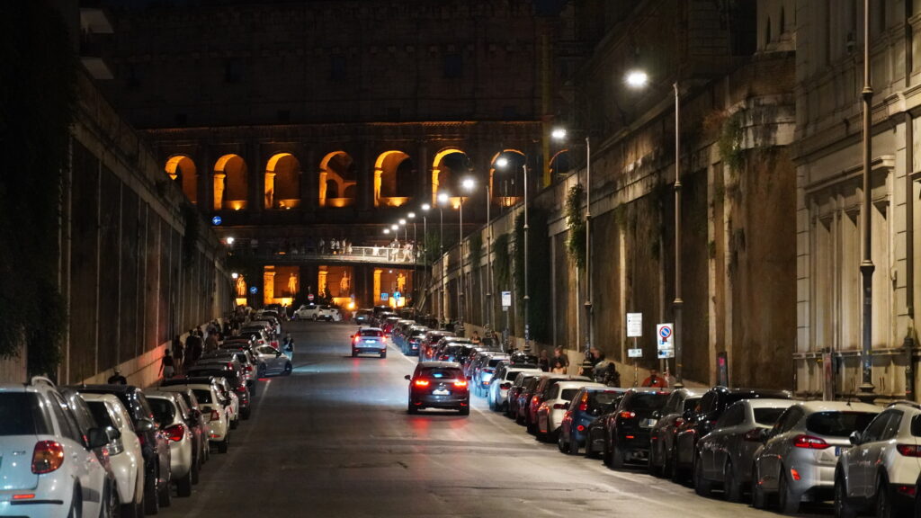 Rome - Coliseum at night