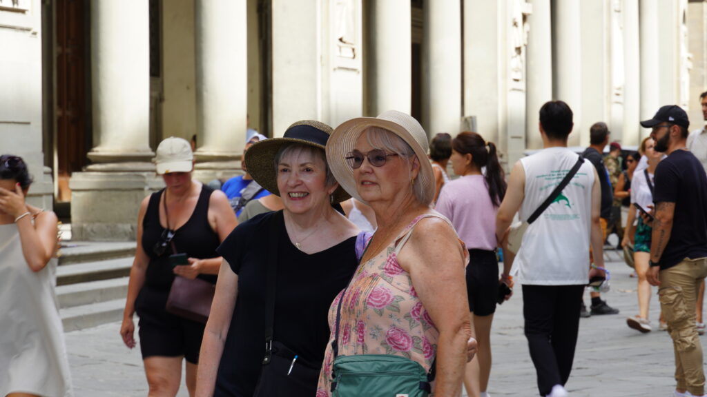 Jane and Jill in Florence