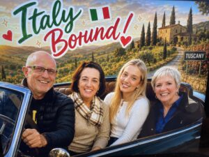 Family to Italy
