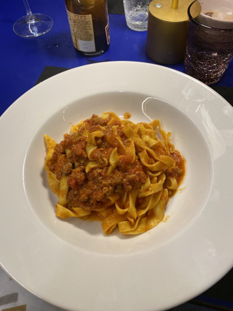 Wild Boar Pasta