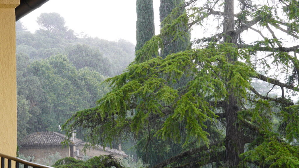 Thunder and Lightning in Assisi