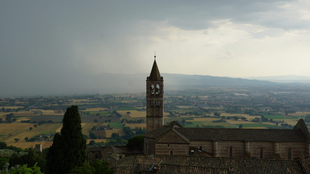 Thunder and Lightning in Assisi